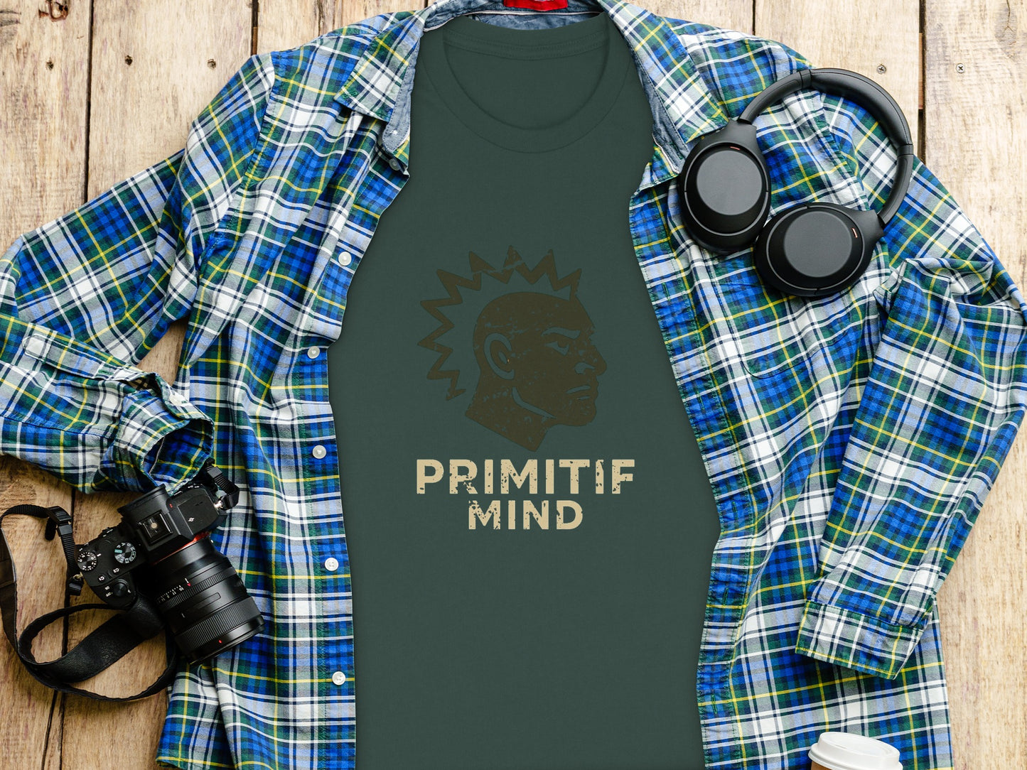 Primitif Mind Graphic T-shirt Bold Modern Clothing product