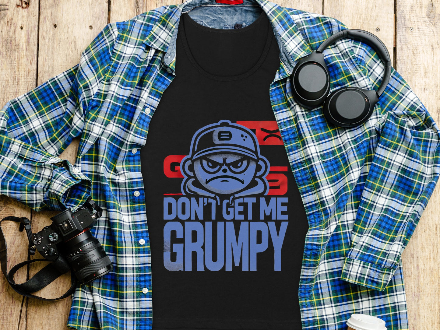 Don't Get Me Grumpy Graphic T-Shirt product type