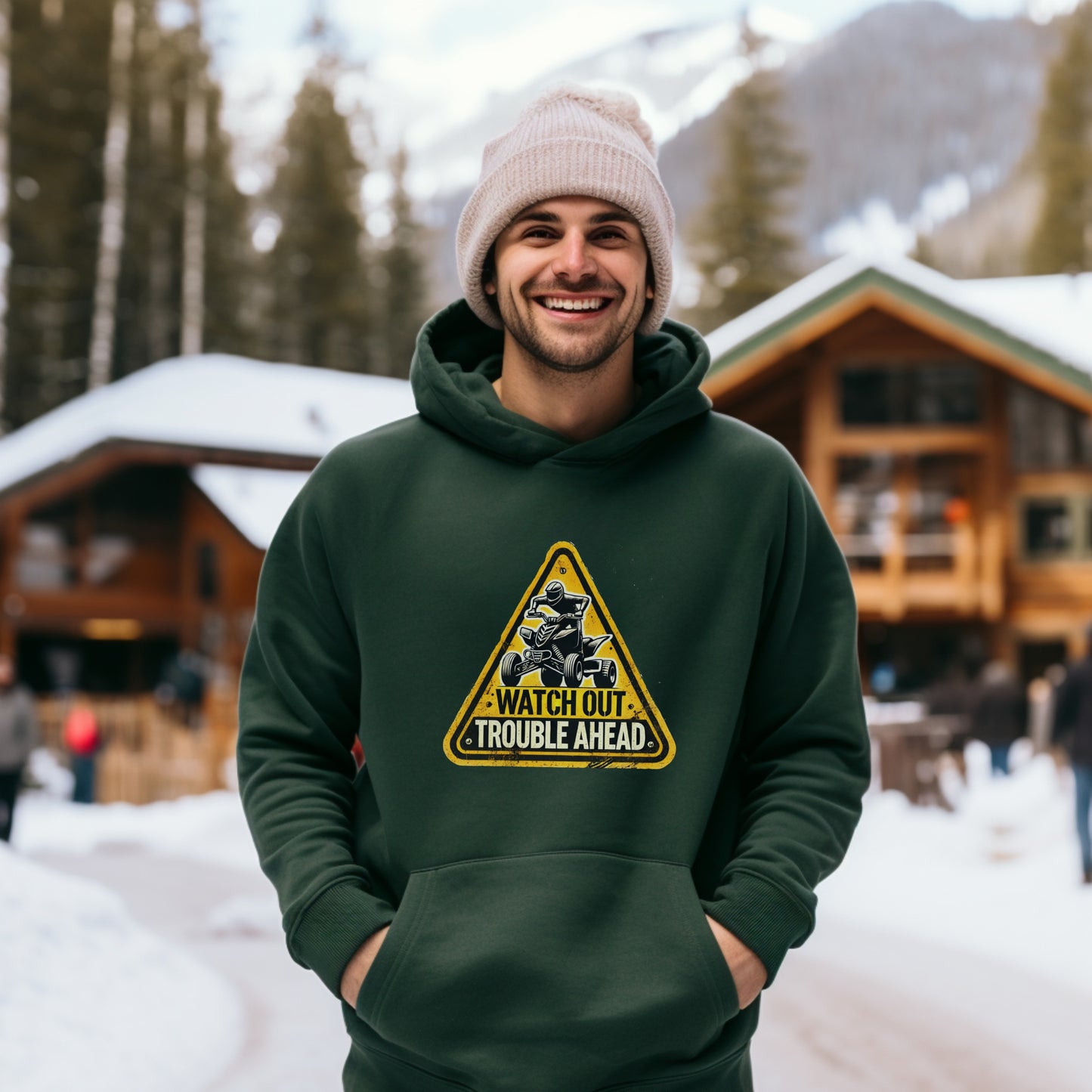 Watch Out Trouble Ahead Hoodie product