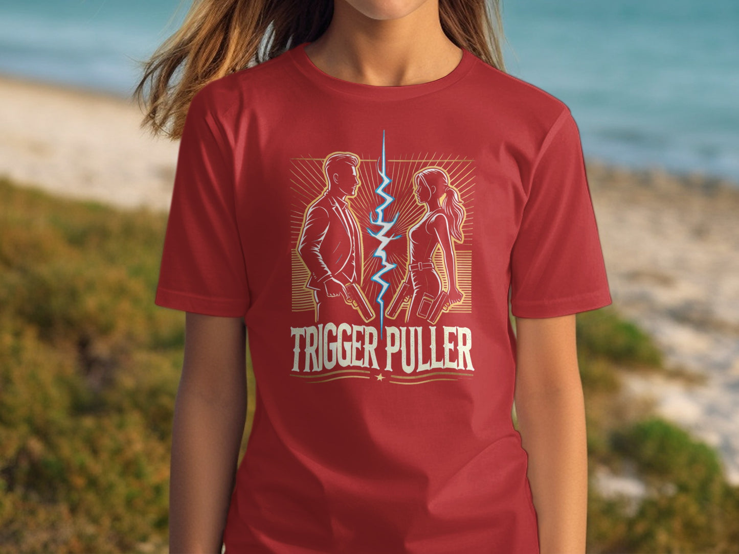 Trigger Puller Graphic Tee Shirt Product