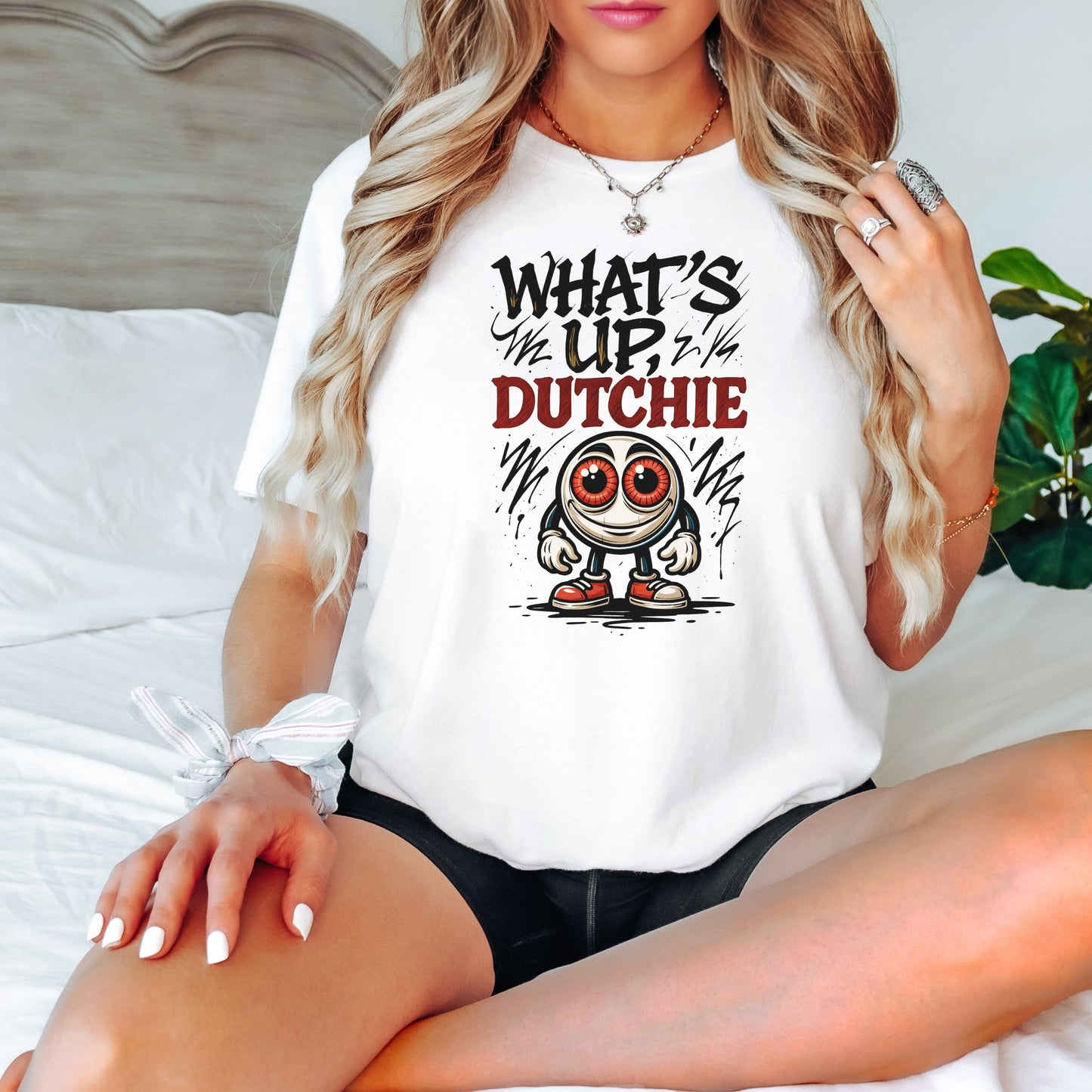 What's Up Dutchie Graphic Print Tee shirt product type