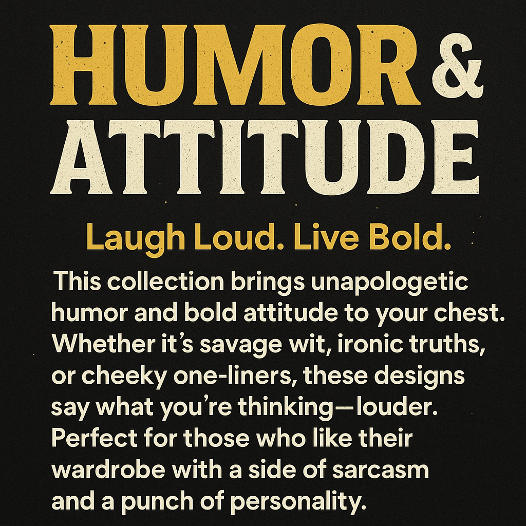 🎭 6. Humor & Attitude