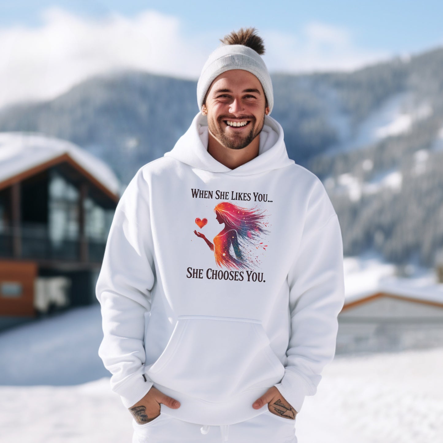 When She Likes You She Chooses You Hoodie product