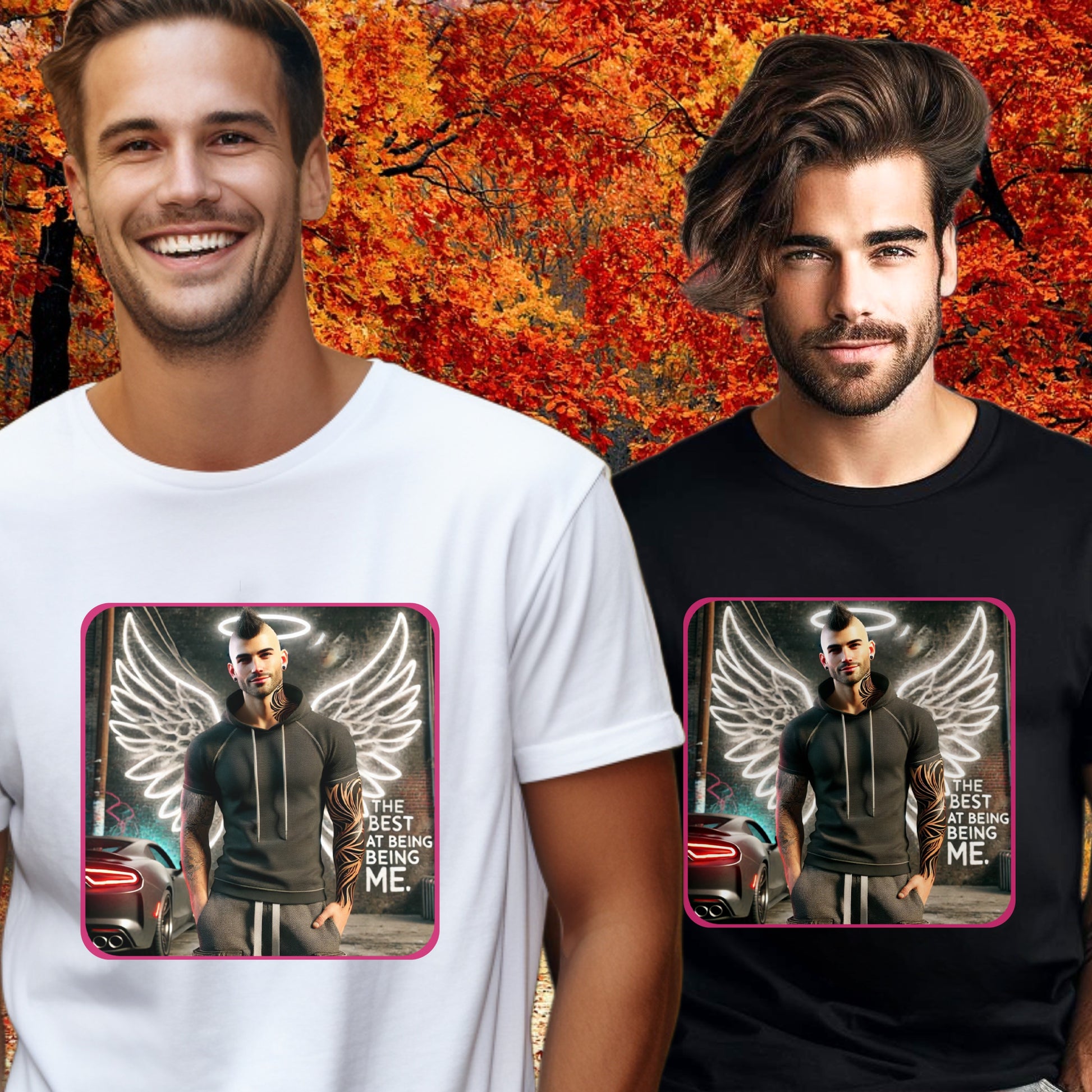 The Best Version Angel Wings Men's T-shirt product type