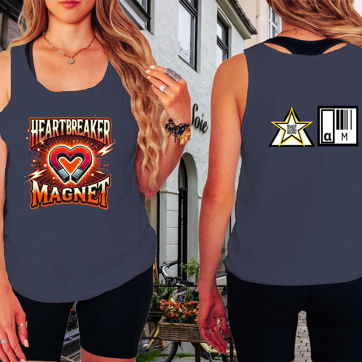 Heartbreaker Magnet Graphic Tank Top Unique Product