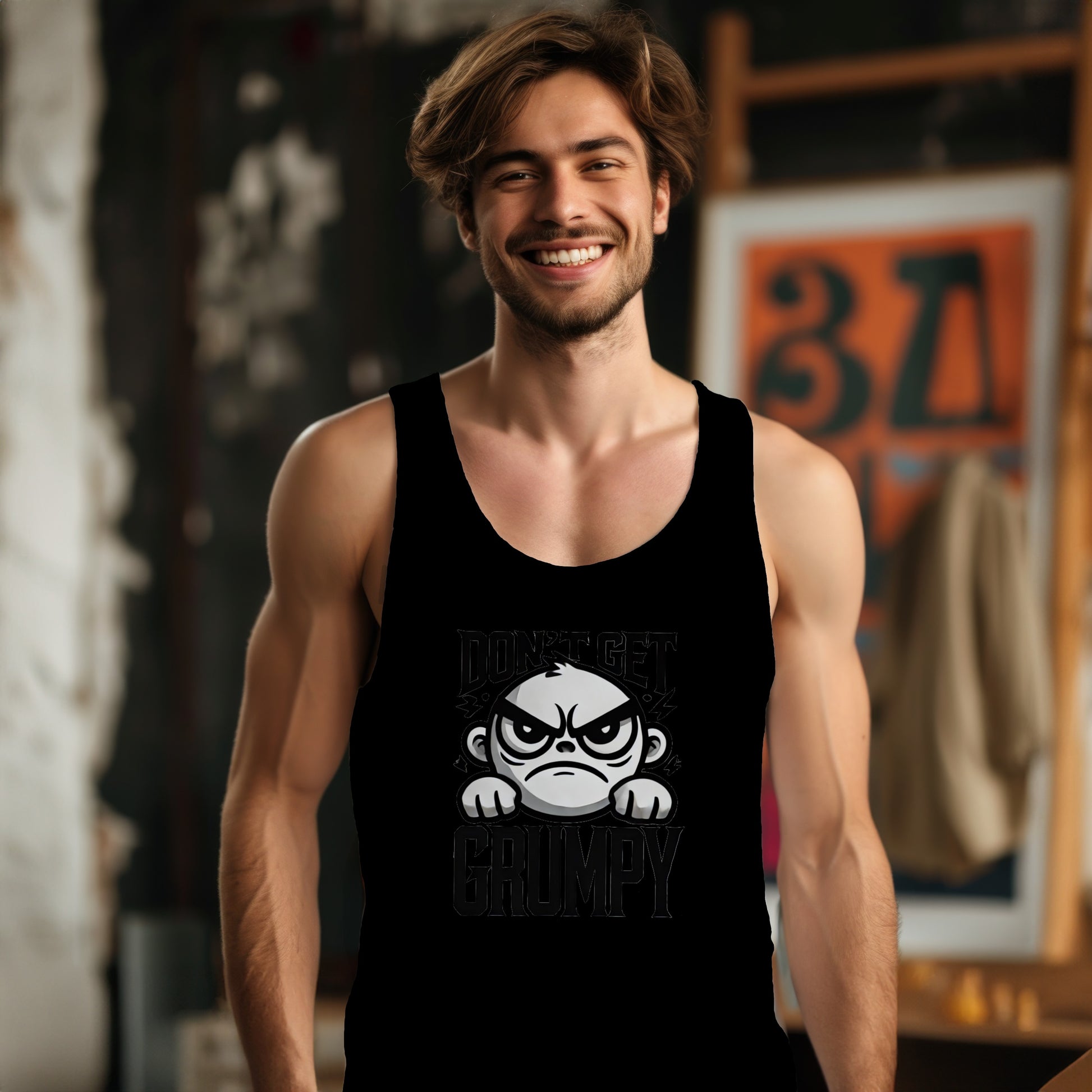 Don't Get Grumpy Graphic Tank Top product type