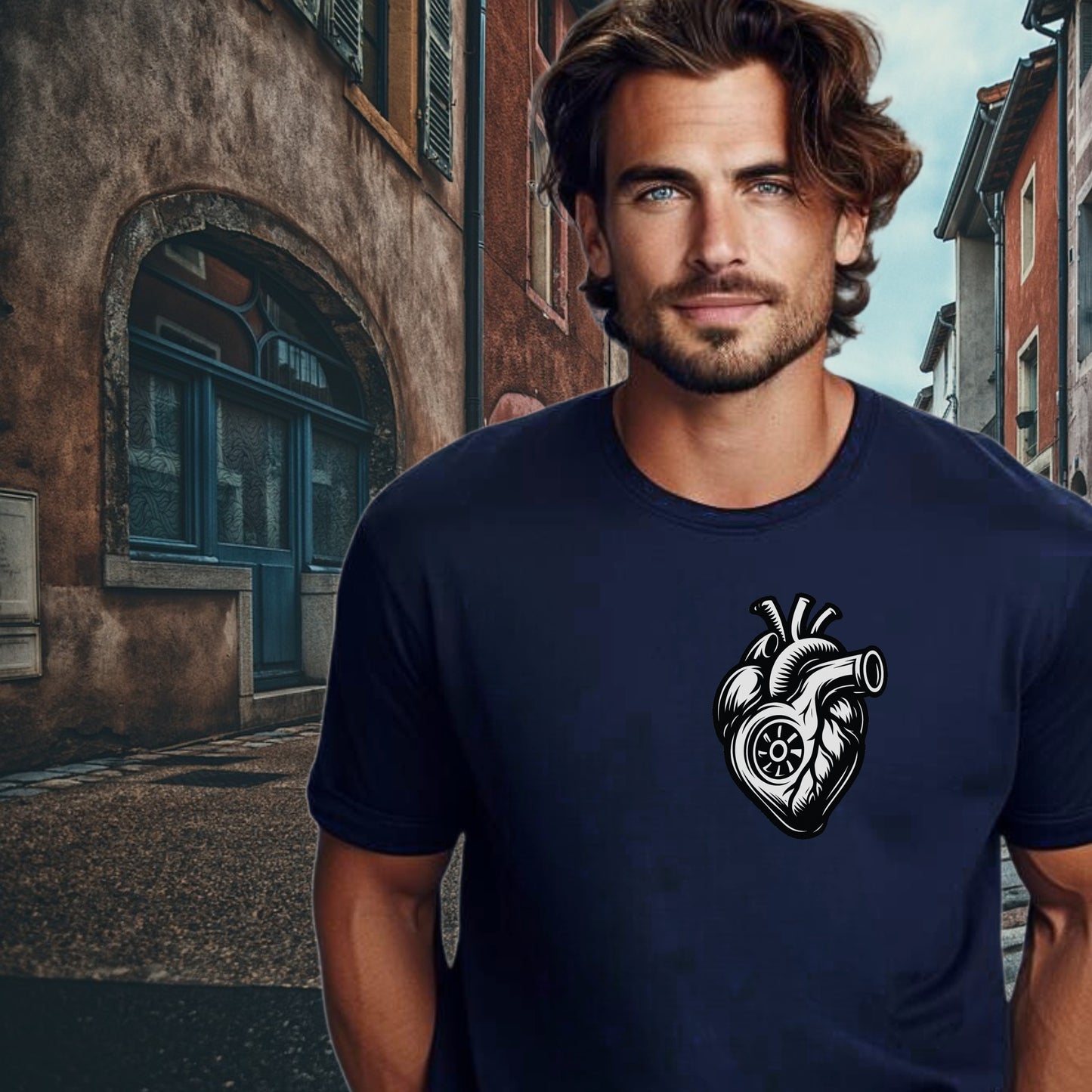 Stylish Heart Design Urban Streetwear Product