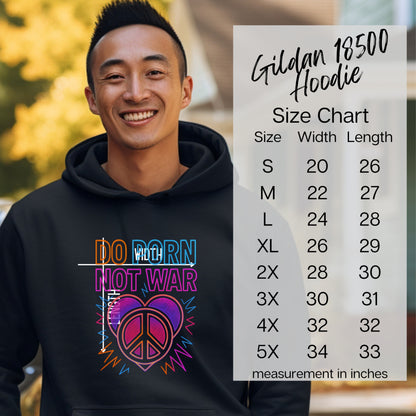 Do Born Not War Peace Symbol Hoodie product