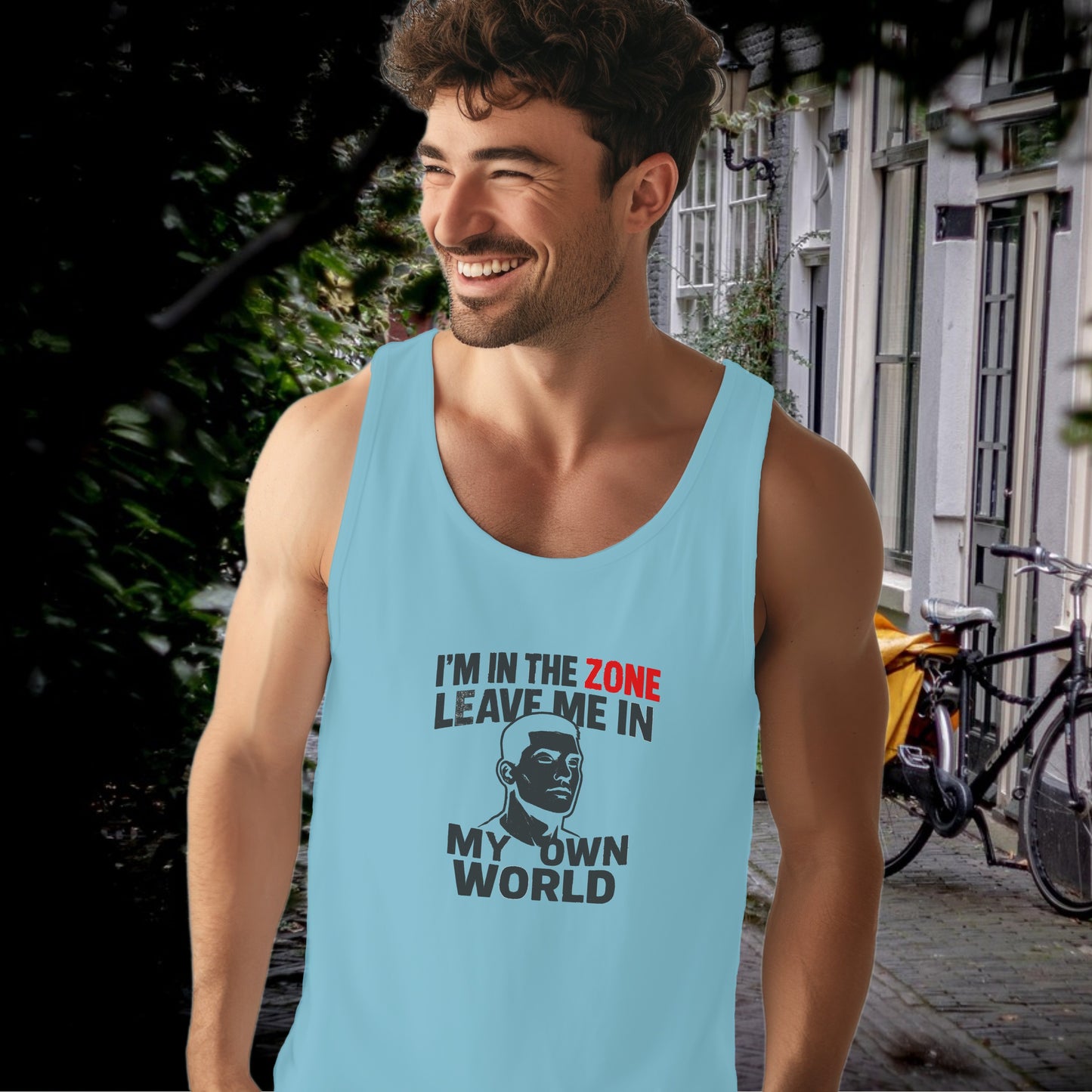I'm In The Zone Leave Me In My Own World Tank Top product