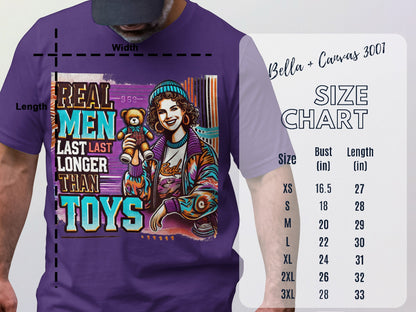 Real Men Last Longer Than Toys Shirt product