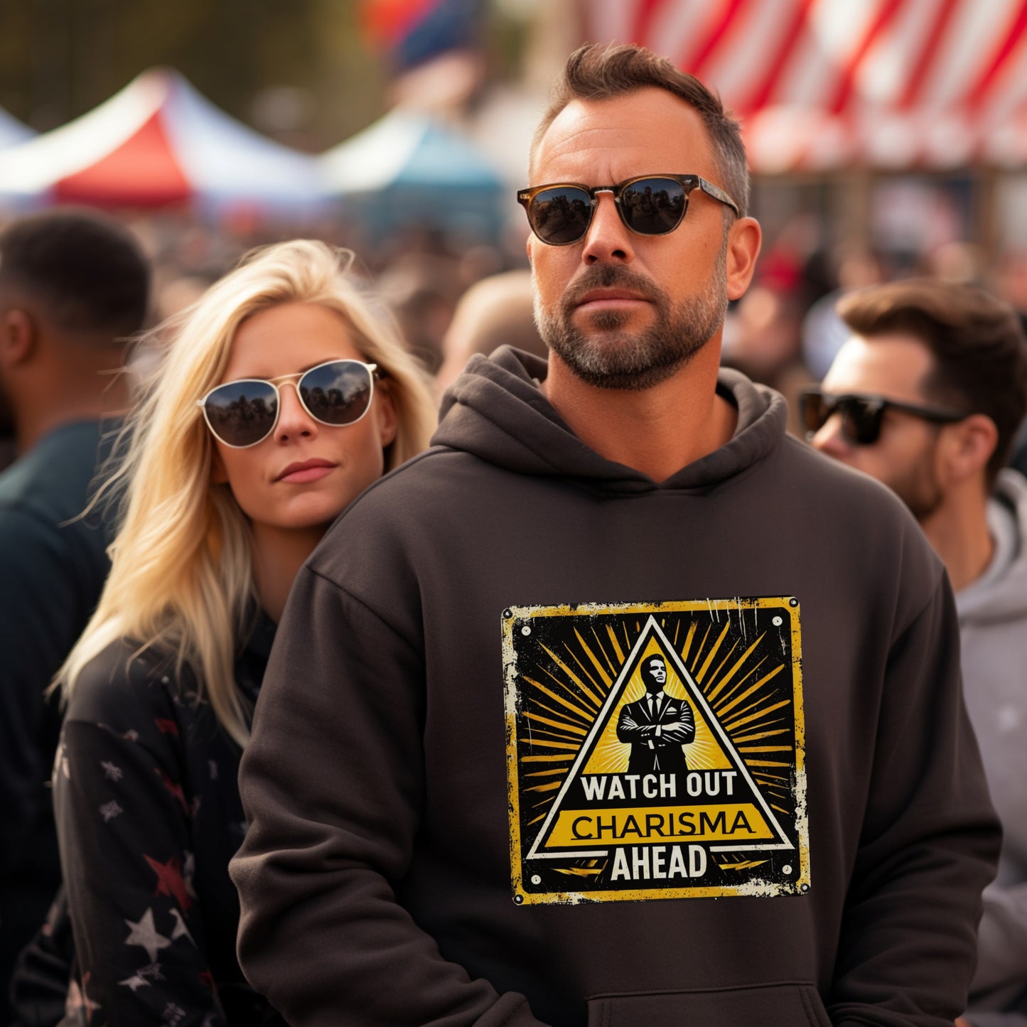 Watch Out Charisma Ahead Graphic Hoodie product