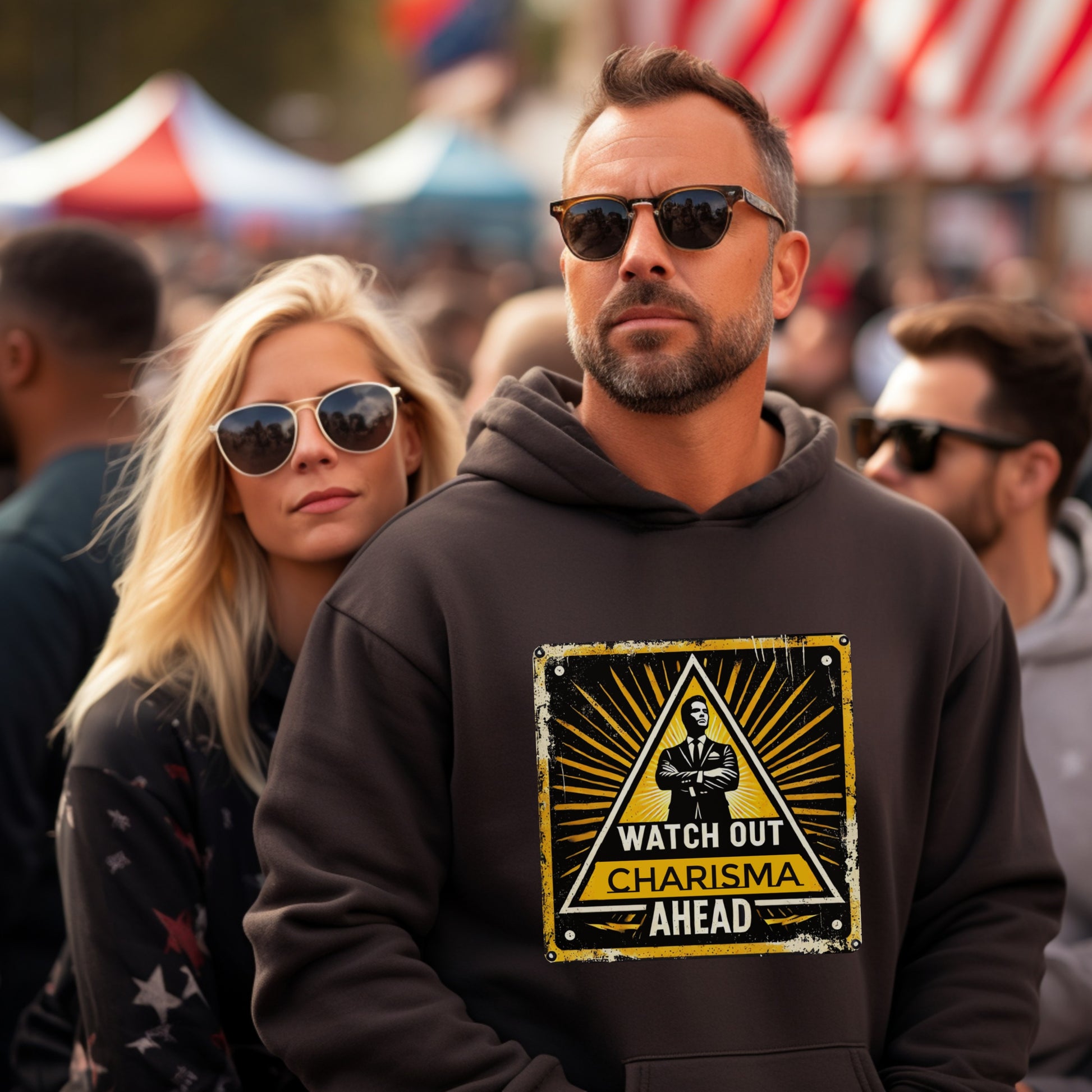 Watch Out Charisma Ahead Graphic Hoodie product