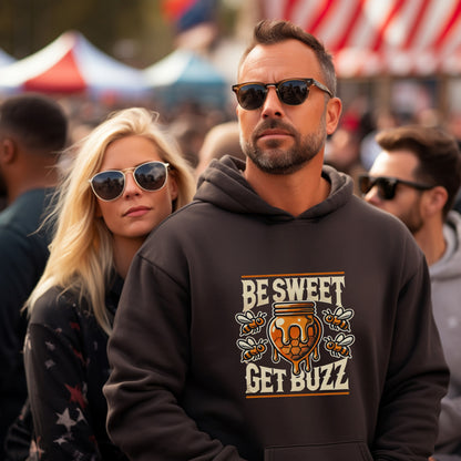 Be Sweet Get Buzz Statement Hoodie product