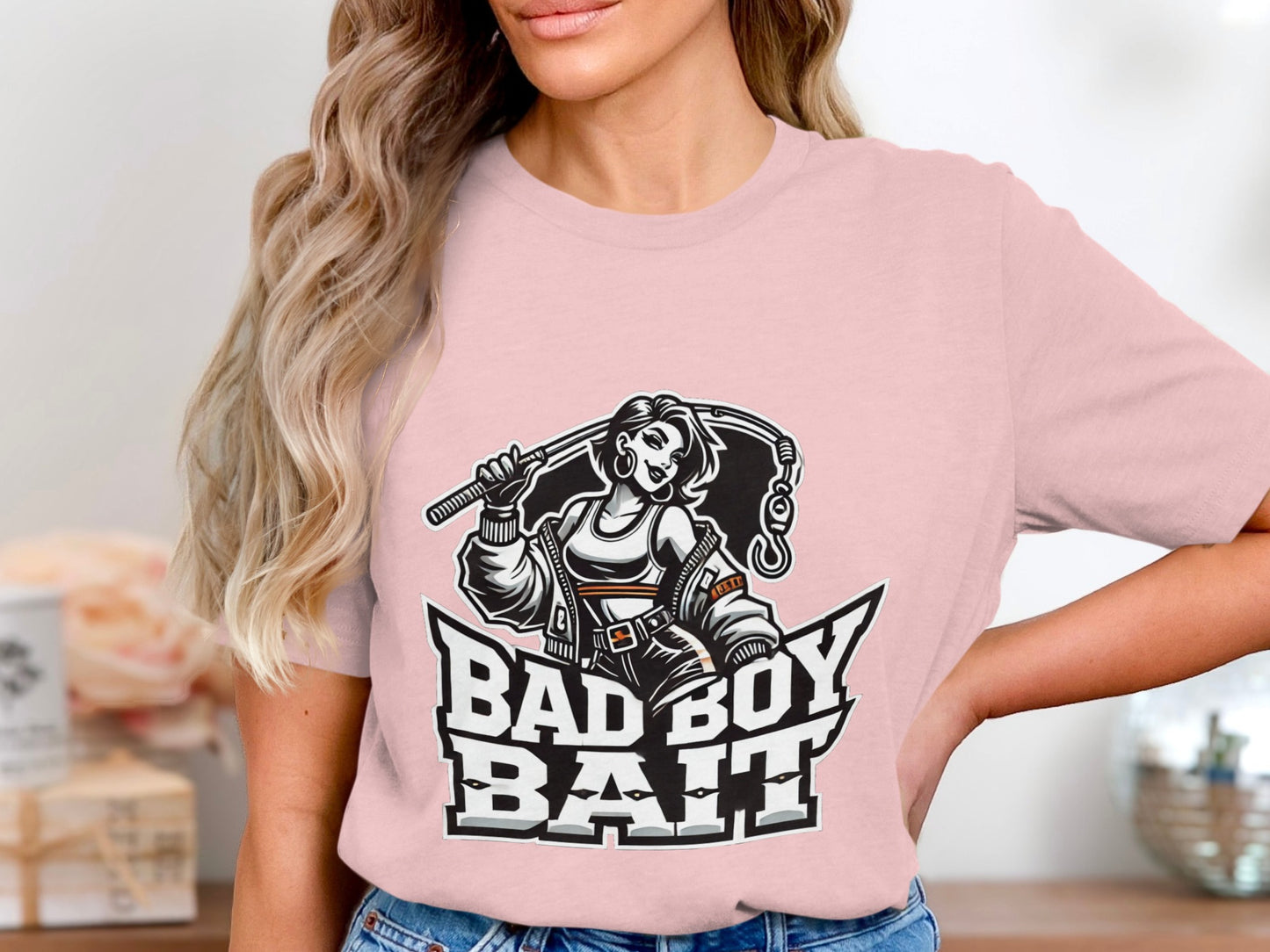 Bad Boy Bait Graphic Printed T-Shirt product
