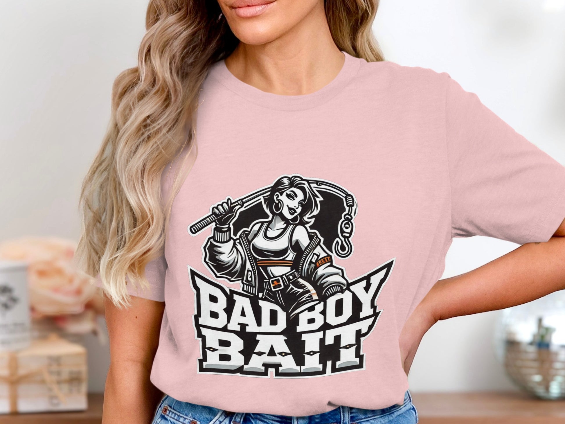 Bad Boy Bait Graphic Printed T-Shirt product
