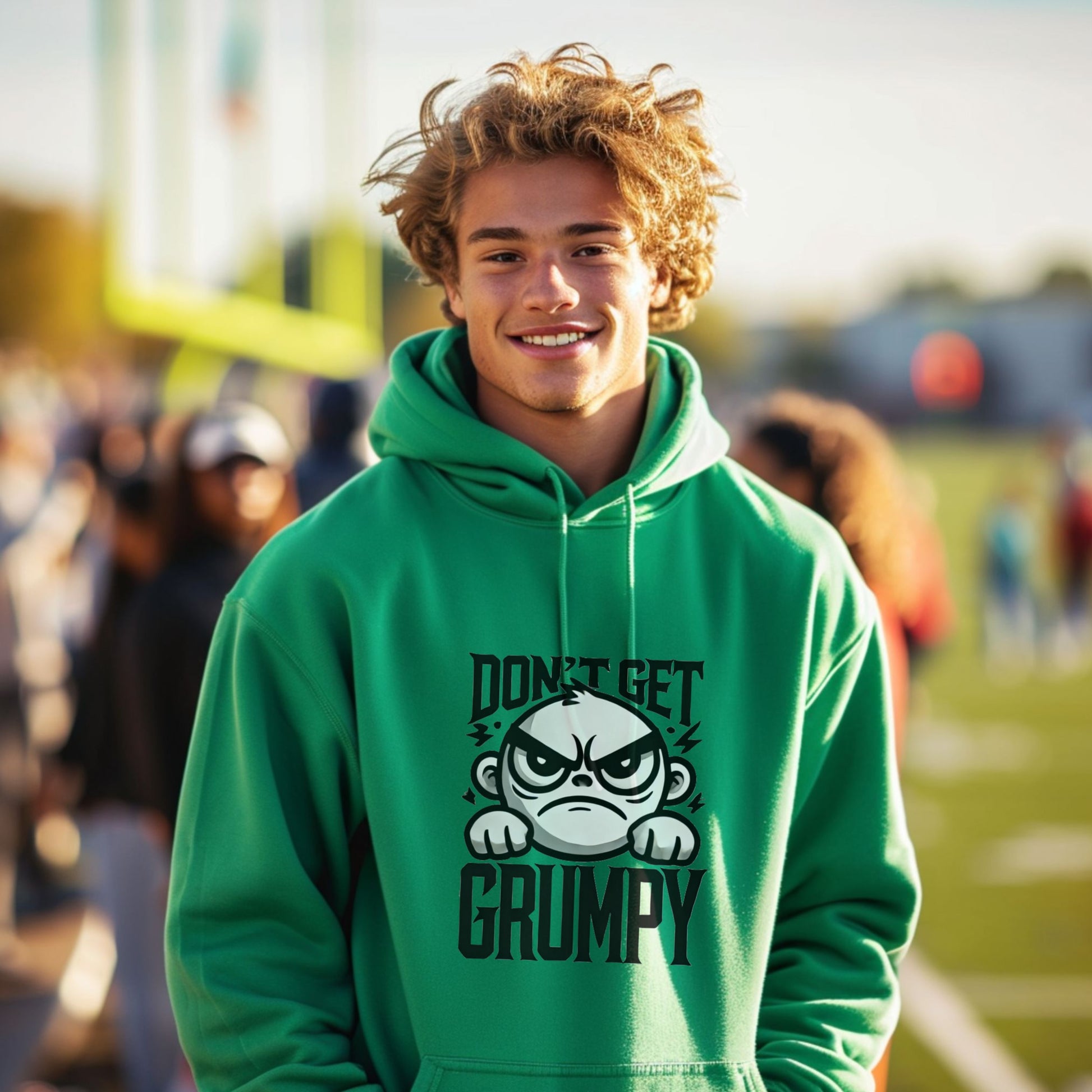 Don't Get Grumpy Graphic Hoodie Product