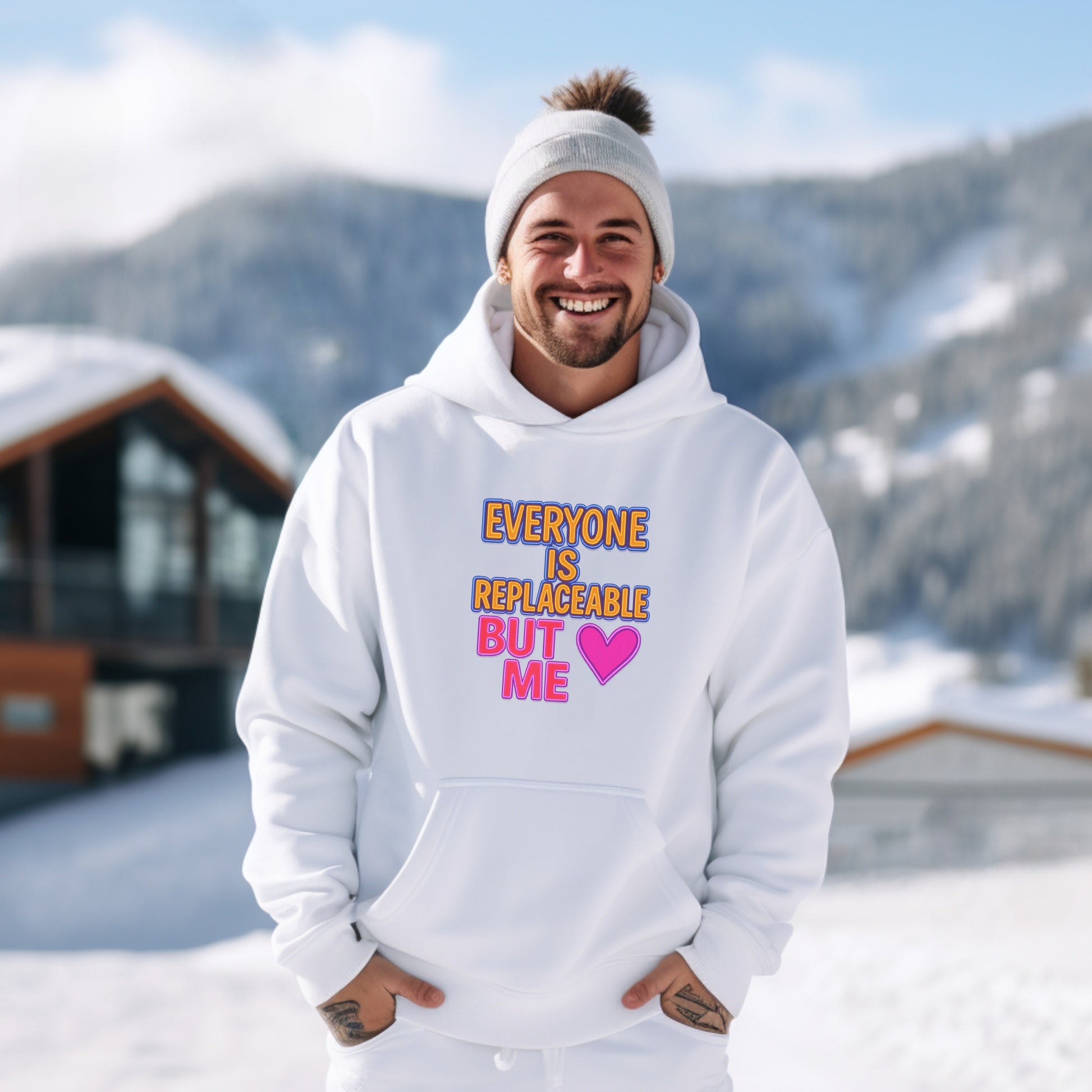 Everyone Is Replaceable But Me Hoodie product
