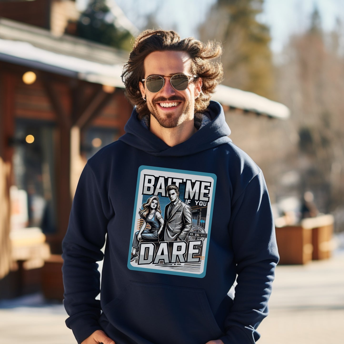 Challenge Yourself With Bat Me If You Dare Hoodie Product