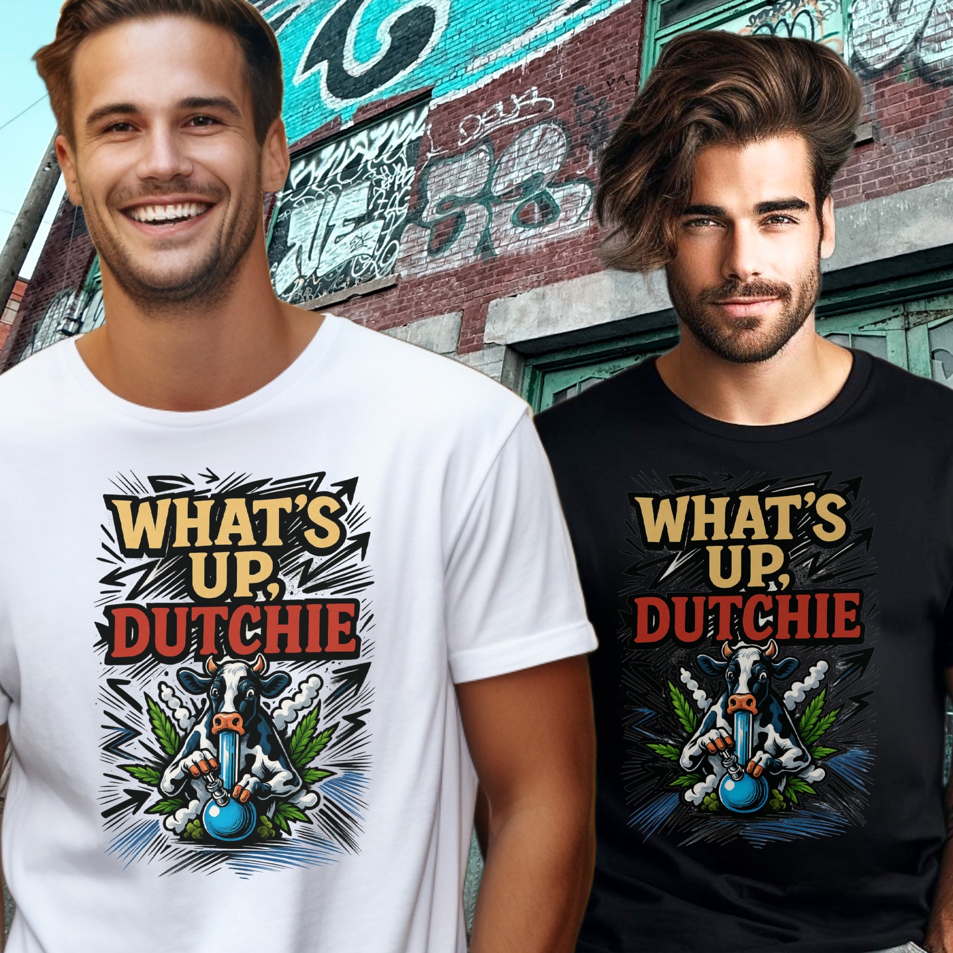 What's Up Dutchie Graphic Short Sleeve T-Shirt product type