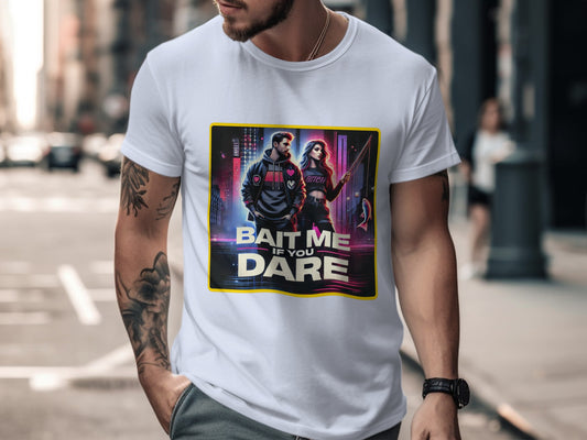 Bait Me If You Dare Graphic Tee Cool Street Style product