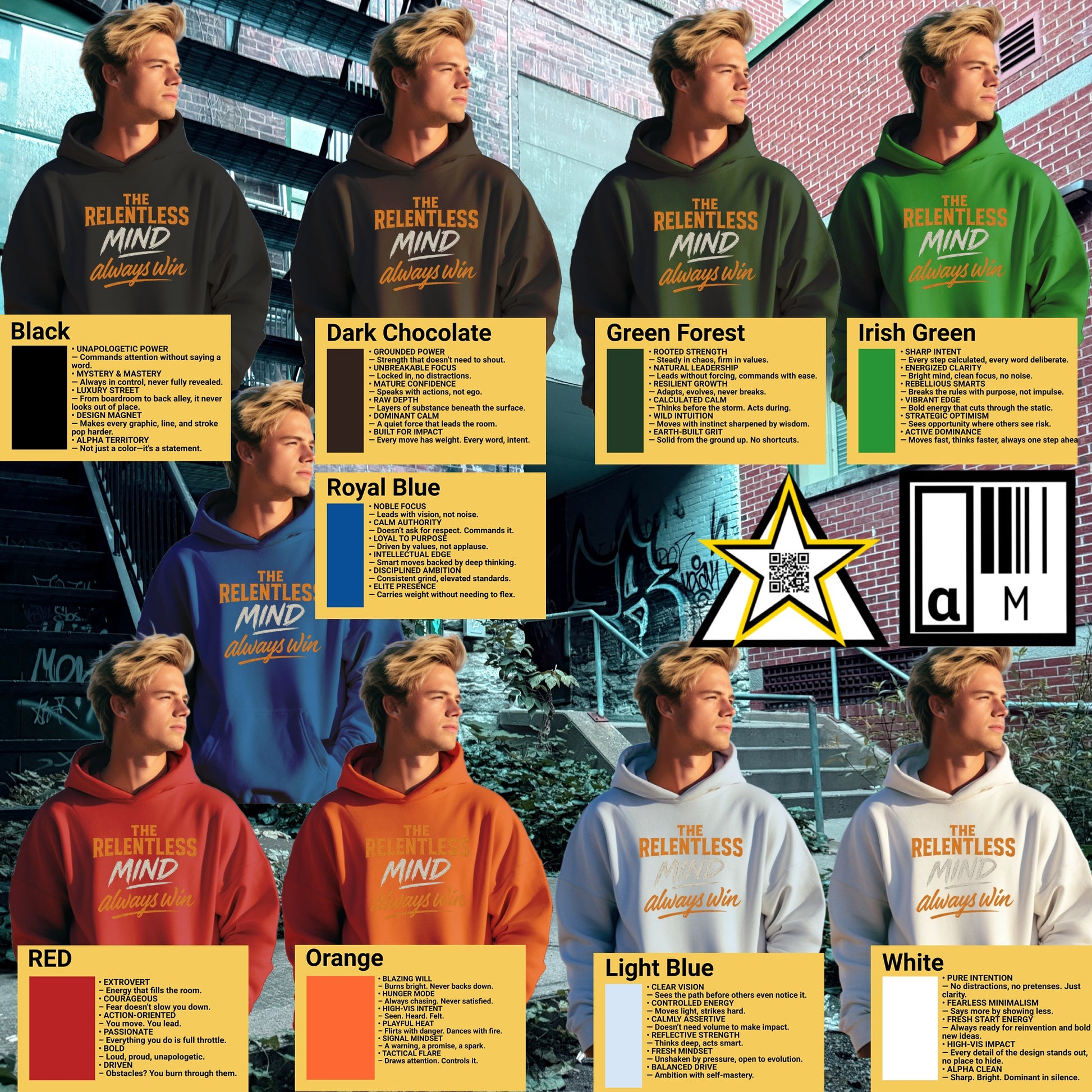 The Relentless Mind Always Wins Hoodie product type
