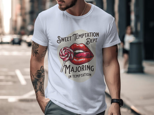 Sweet Temptation Dept Majoring in Temptation tshirt product