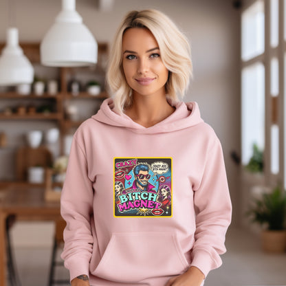 Crazy Bitch Magnet Graphic Hoodie product