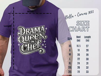 Drama Queen in Chef Graphic T-shirt product type