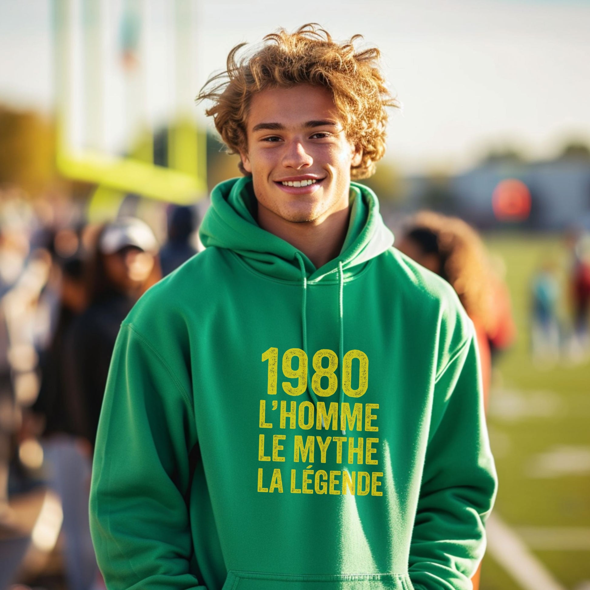 1980 L'Homme Le Mythe La Légende Hoodie