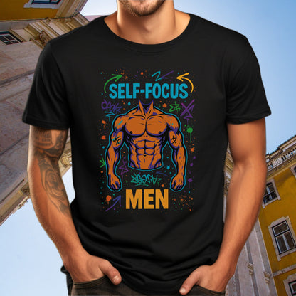 Self-Focus Men's Bodybuilding Graphic Tee product