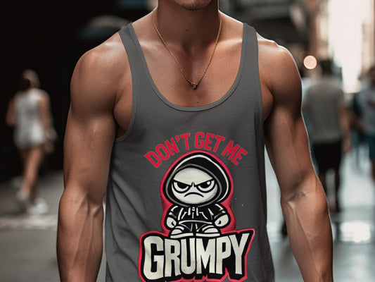 Don't Get Me Grumpy Graphic Tank Top Product