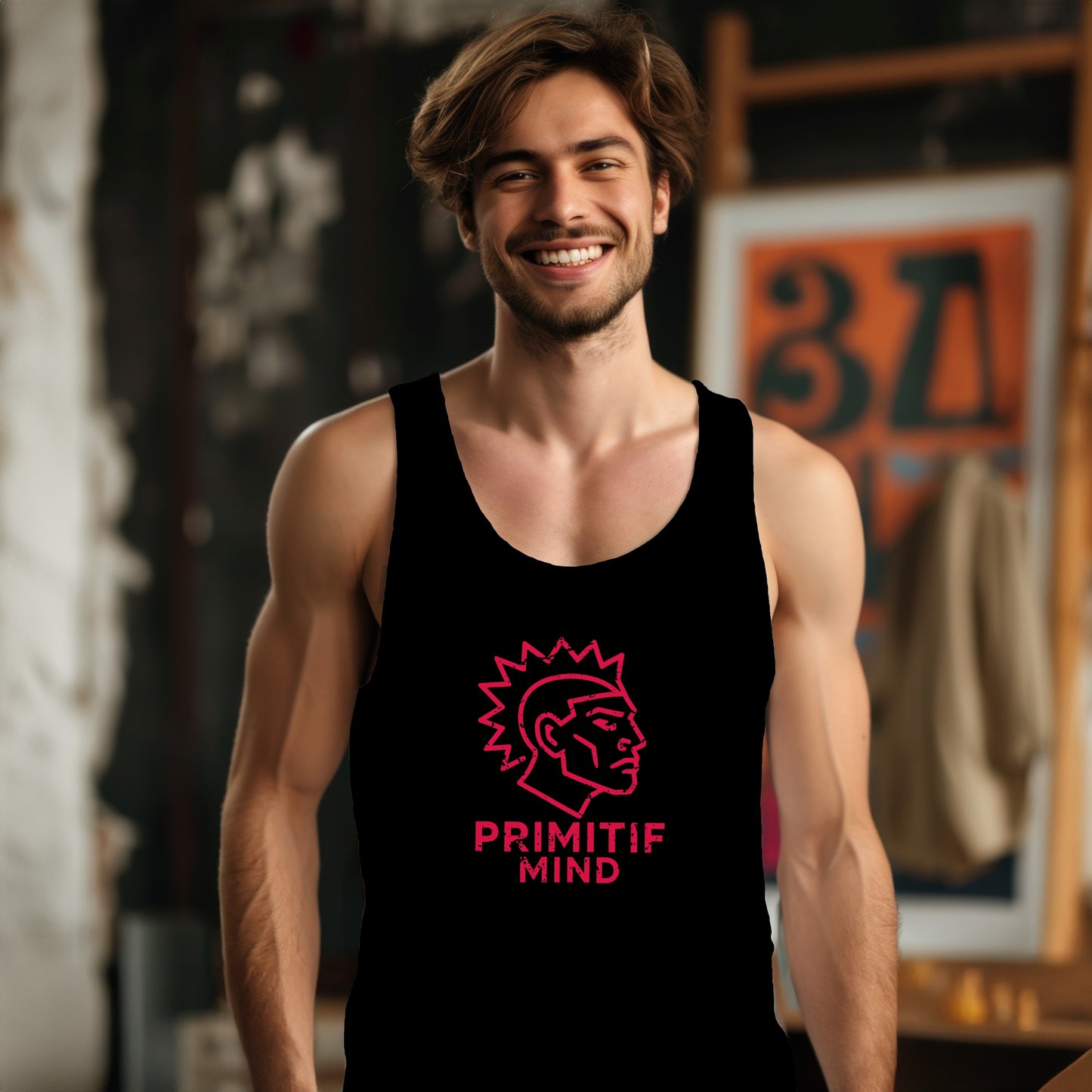 Primitif Mind Graphic Print Tank Top product type