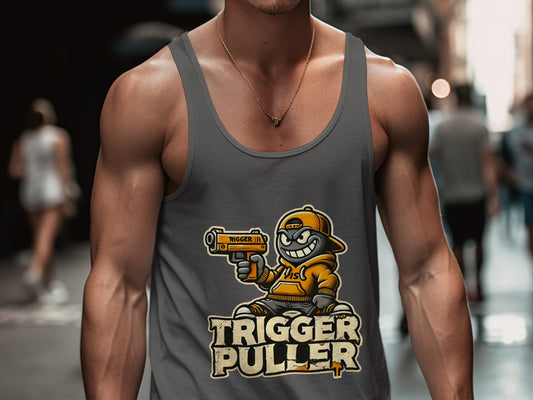 Trigger Puller Graphic Tank Top Product