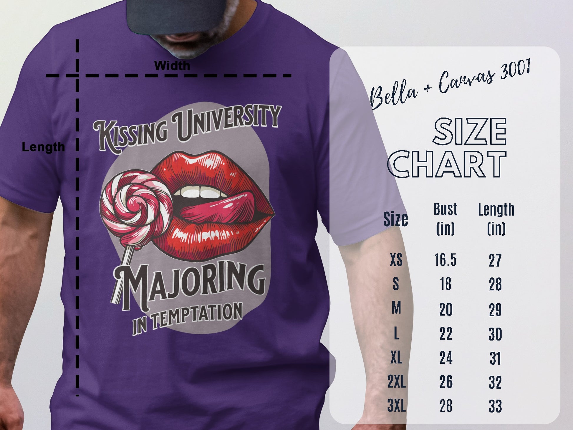 Kissing University Majoring In Temptation Shirt product type