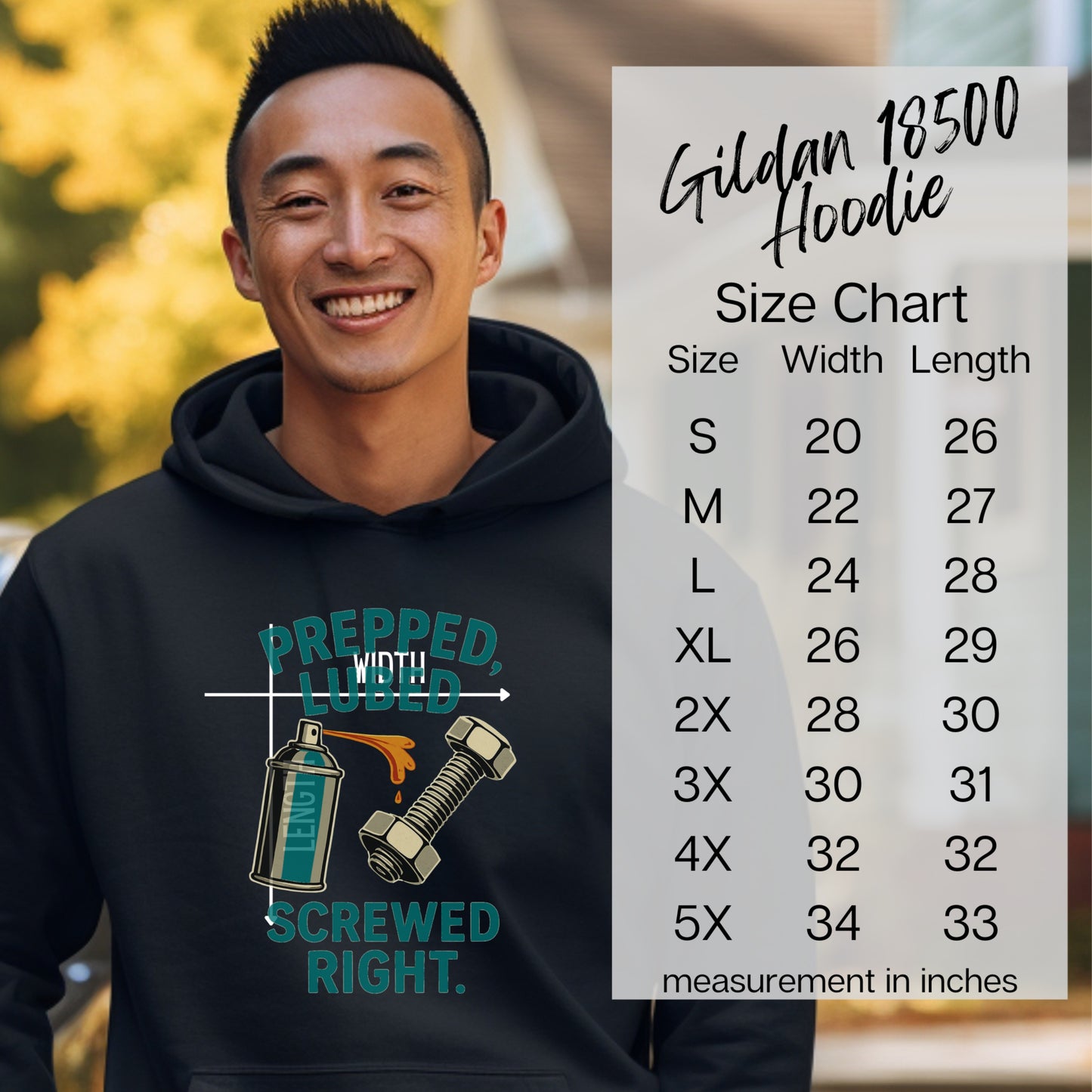 Prepped Lubed and Screwed Right Hoodie product
