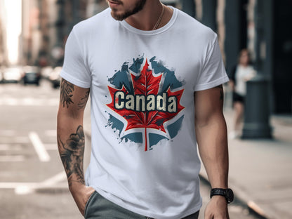 Canada Red Maple Leaf Graphic T-Shirt product type