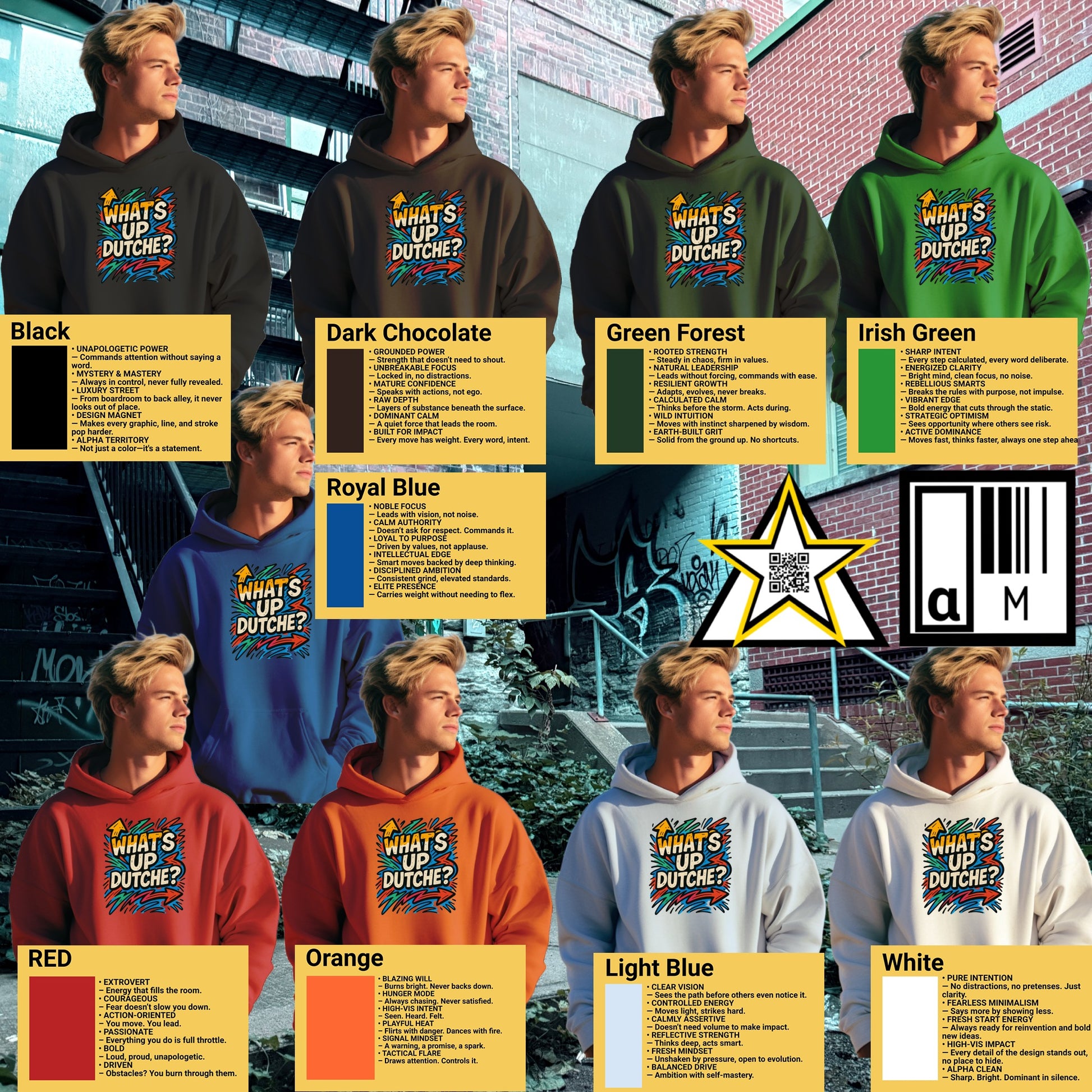 What's Up Dutches Hoodie for Urban Style Enthusiasts