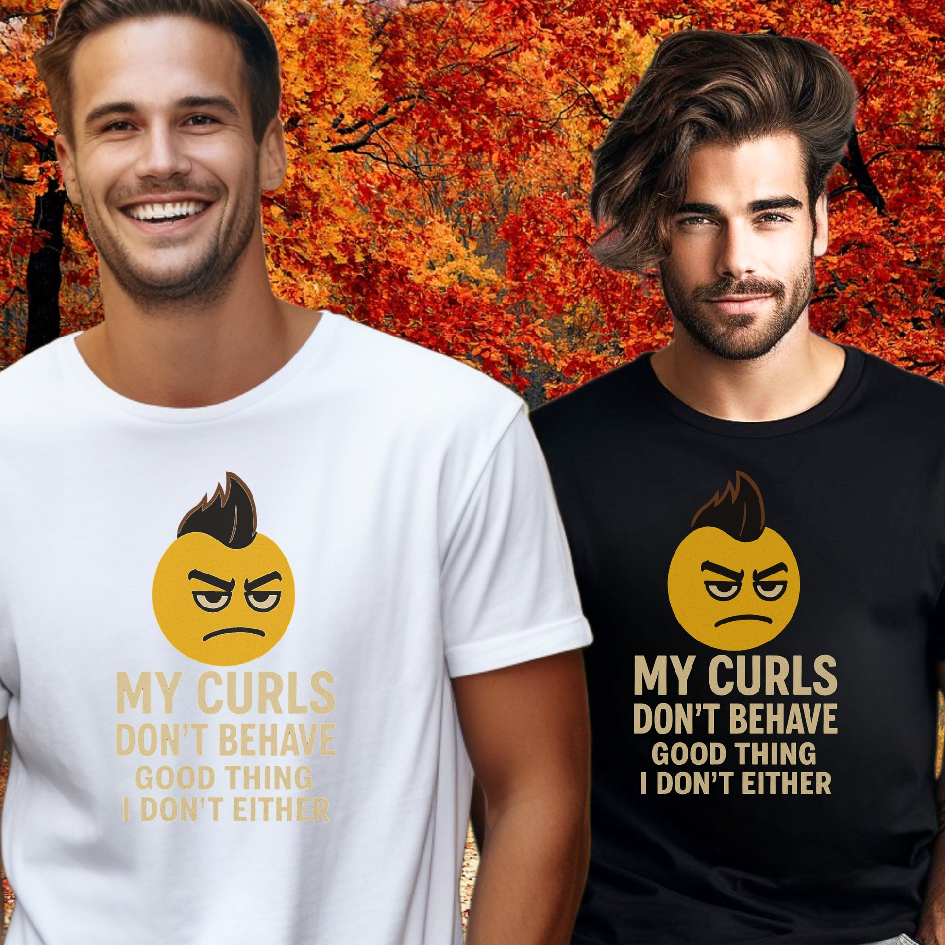 My Curls Don't Behave Funny T-Shirt product