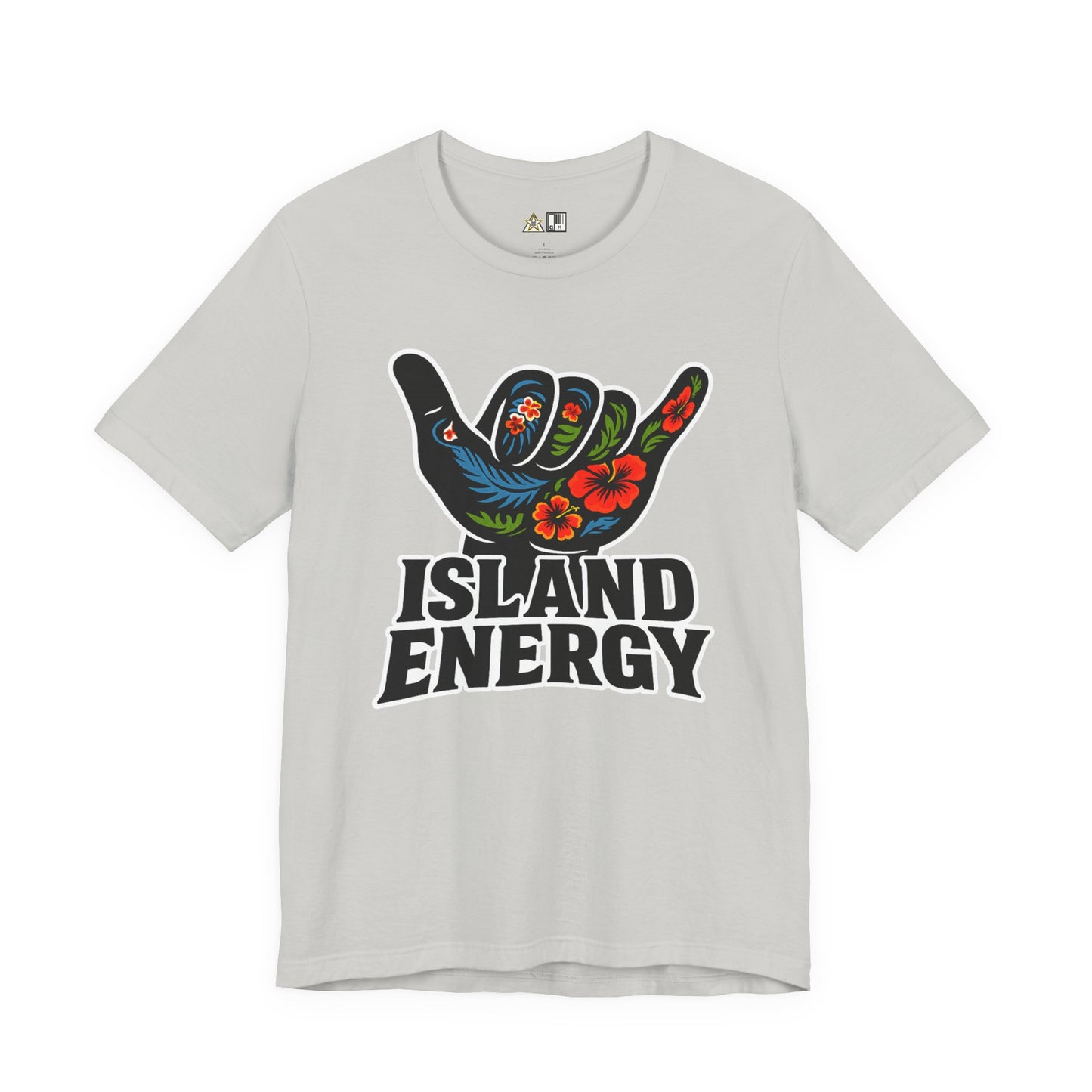 Island Energy Shaka Vibe – Unisex Streetwear Graphic Tee
