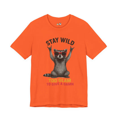 Stay Wild Glam Tee – Unisex Streetwear Graphic Tee
