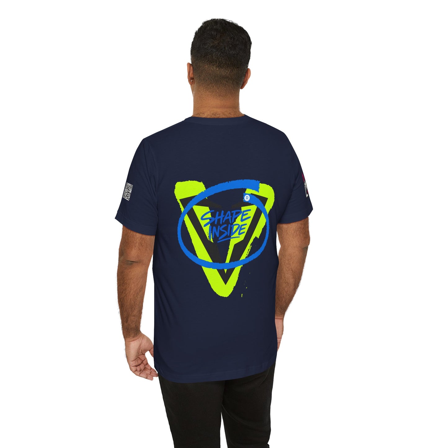 V-Shape Inside Graphic T-Shirt | Fitness Streetwear Tee | Gym & Bodybuilding Shirt