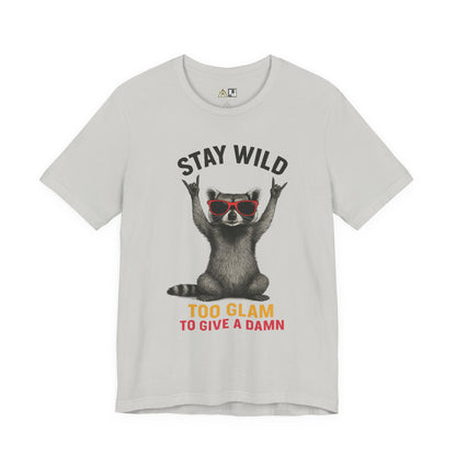 Stay Wild Glam Tee – Unisex Streetwear Graphic Tee