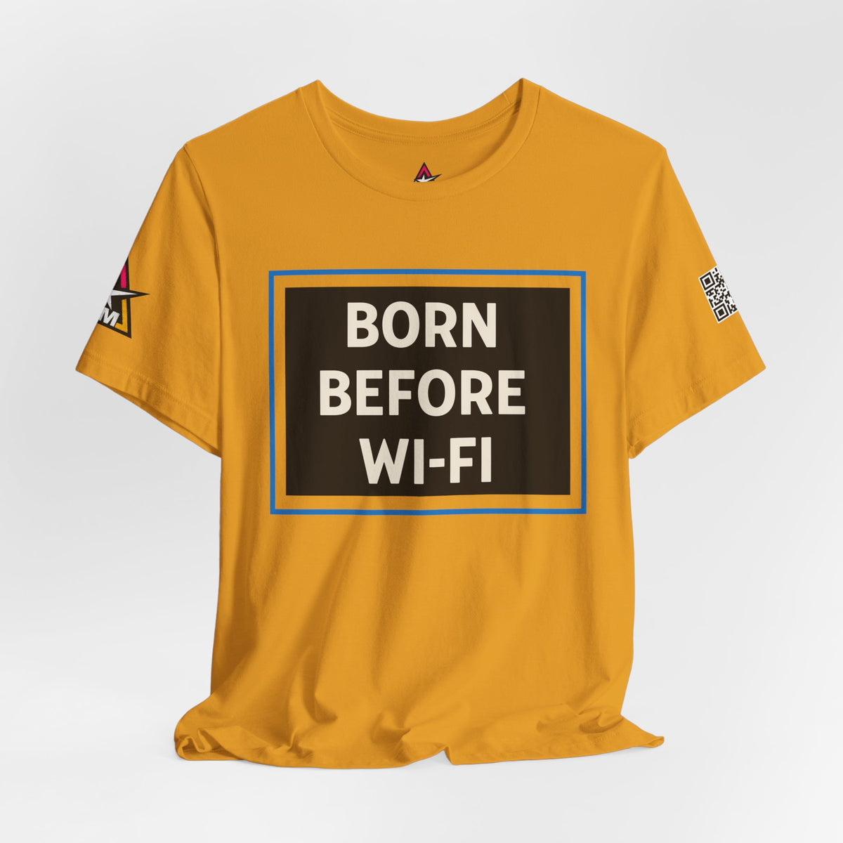BORN BEFORE WI-FI | Funny Retro Graphic Tee | Gen X & Millennial Streetwear