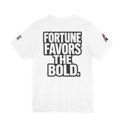 Fortune Favors the Bold – Motivational Streetwear Graphic Tee