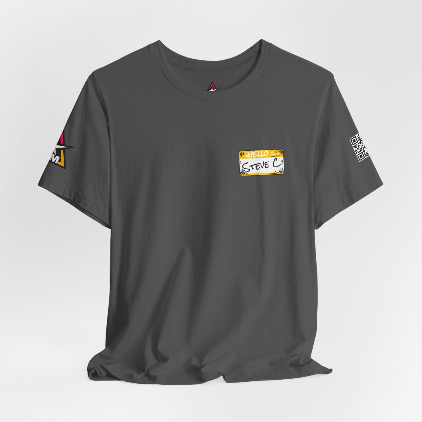 Custom Name Tag – Personalized Streetwear Graphic Tee