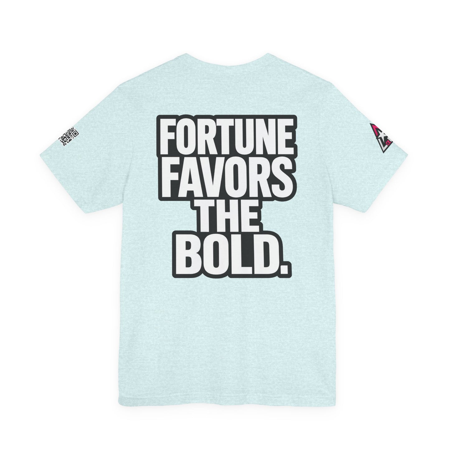 Fortune Favors the Bold – Motivational Streetwear Graphic Tee