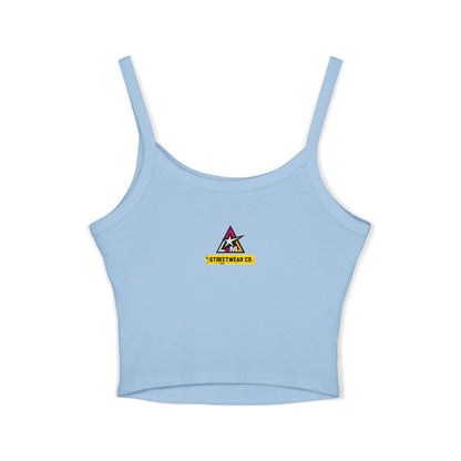 WORTH IT | Funny Dating Graphic Spaghetti Tank | Flirty Confidence Streetwear