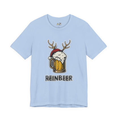 Reinbeer Holiday Authority – Unisex Bold Graphic Streetwear Tee