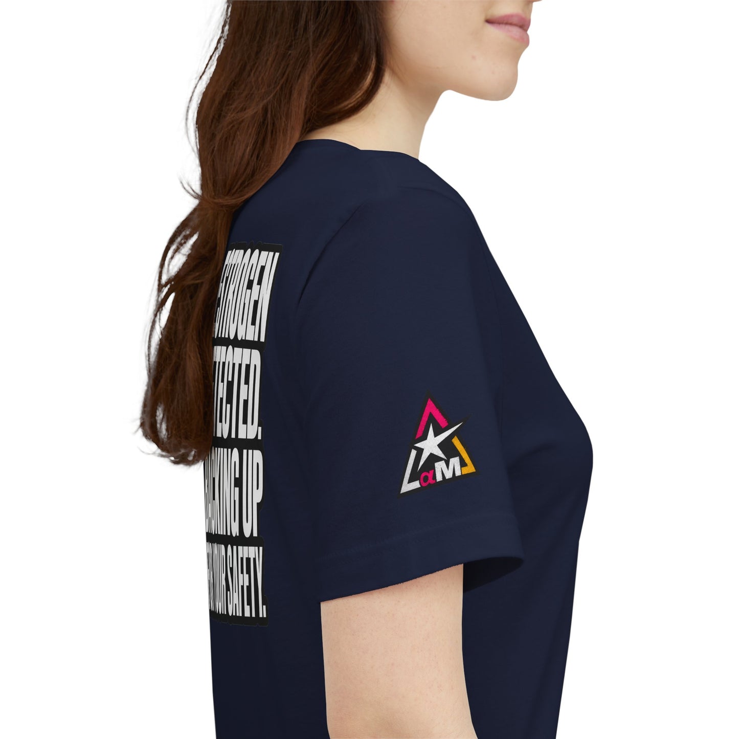 Estrogen Detected Backing Up for Your Safety – Funny Relationship Graphic Tee