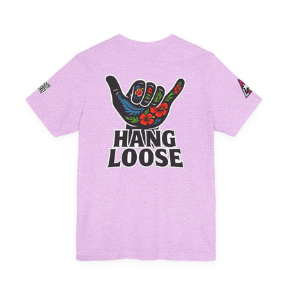 Hang Loose Graphic T-Shirt | Shaka Hand Tee | Tropical Surf Streetwear